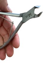 Medies - Coupe-tête Premium | Pince à ongles | Coupe-ongles | Pince coupante | Pince à couper | Coupe-ongles pour ongles incarnés | Coupe-ongles pour ongles fongiques | Coupe-ongles pour ongles durs - 14 cm avec étui en cuir offert