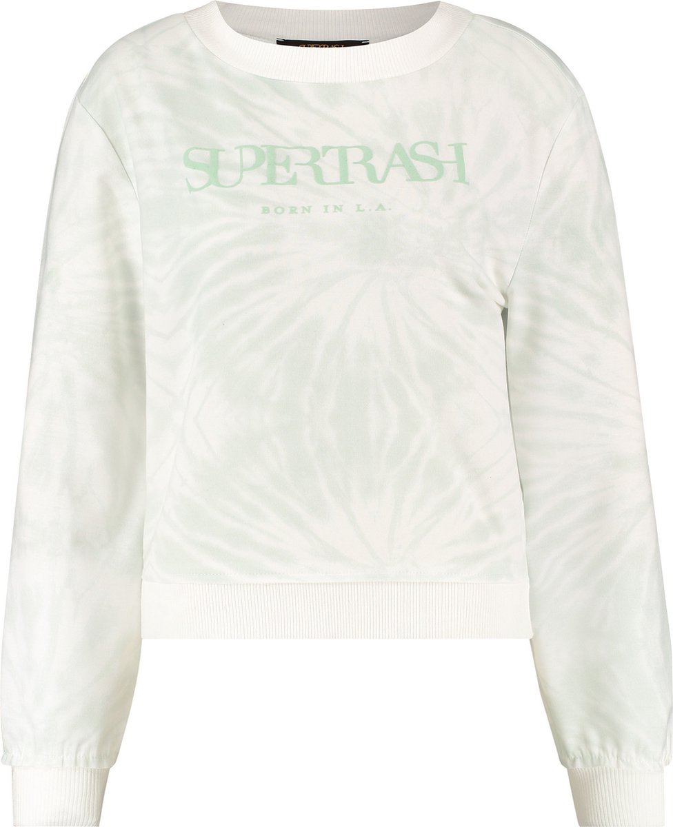 Supertrash - Trui - Sweater Dames - Tie Dye - Maat L