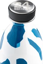 24Bottles LAKE PRINT, 500 ml, Dagelijks gebruik, Blauw, Wit, Roestvrijstaal, 210 mm, 6,5 cm