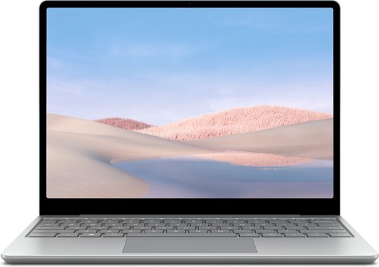 Microsoft Surface Laptop Go (Intel Core i5/4GB RAM/64GB SSD) Qwerty - Platinum