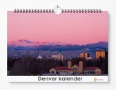 Denver kalender XL 42 x 29.7 cm | Verjaardagskalender Denver | Verjaardagskalender Volwassenen
