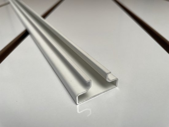 30 pièces ! Profils d'insertion de Slatwall en aluminium Witte Extra Strong- Heavy Duty 120 cm.
