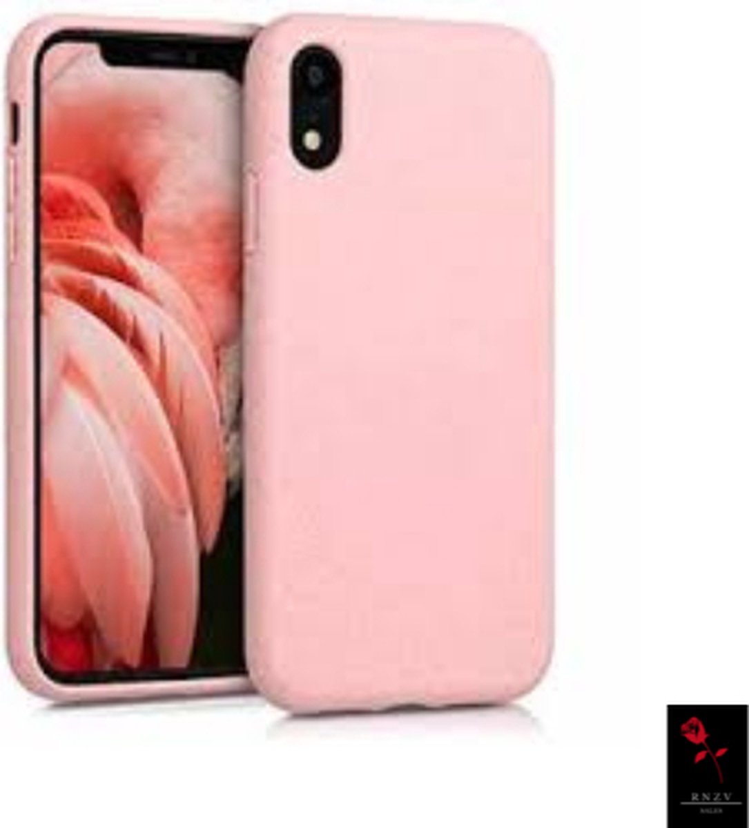 RNZV- IPHONE X/XS case - organic wheat straw case - organisch iphone hoesje - organic case - recycled iphone case - recycled - ROZE
