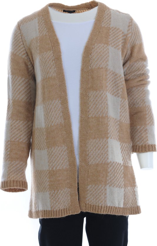 More & More Cardigan Camel. bol
