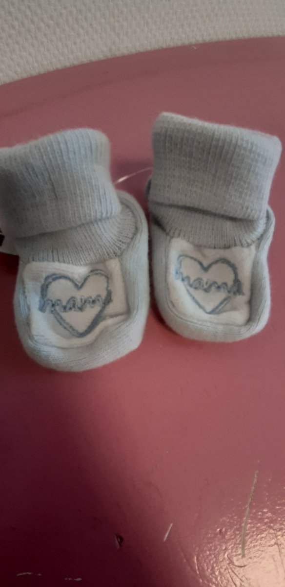 VIB - Babyslofjes - Blauw - Mama in Hart
