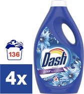 Détergent liquide Dash Sea Breeze - 4 x 1 870 ml (136 lavages)