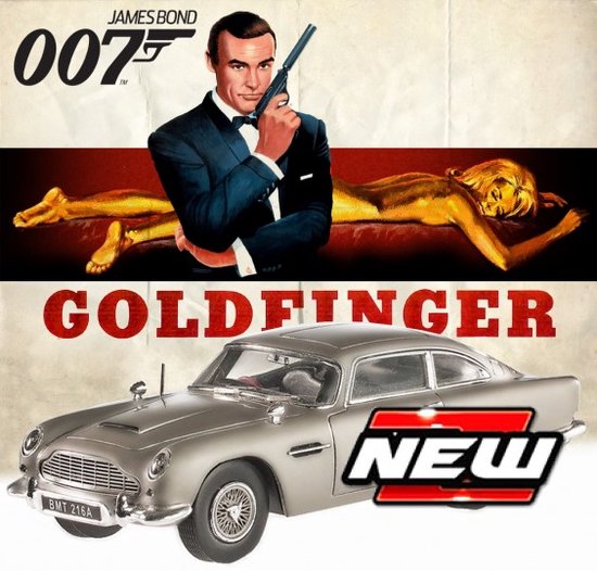 Motor Max 1/24 Aston Martin DB5 "James Bond - Goldfinger"