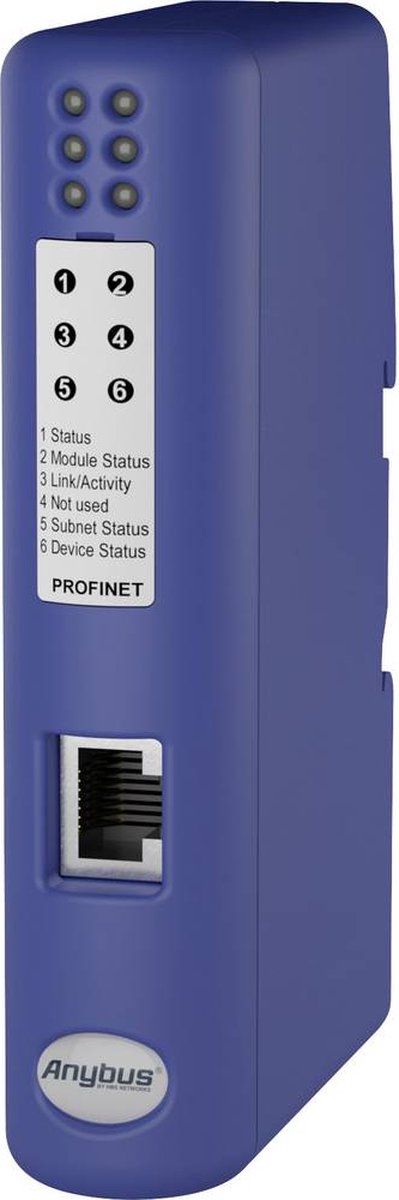 Anybus AB7013 PROFINET-IO Converter RS-232, RS-422, RS-485, Sub-D9 galvanisch gescheiden, Ethernet 24 V/DC 1 s