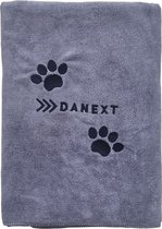 Danext Hondenhanddoek – Hondenverzorging – Handdoek hond – Grijs