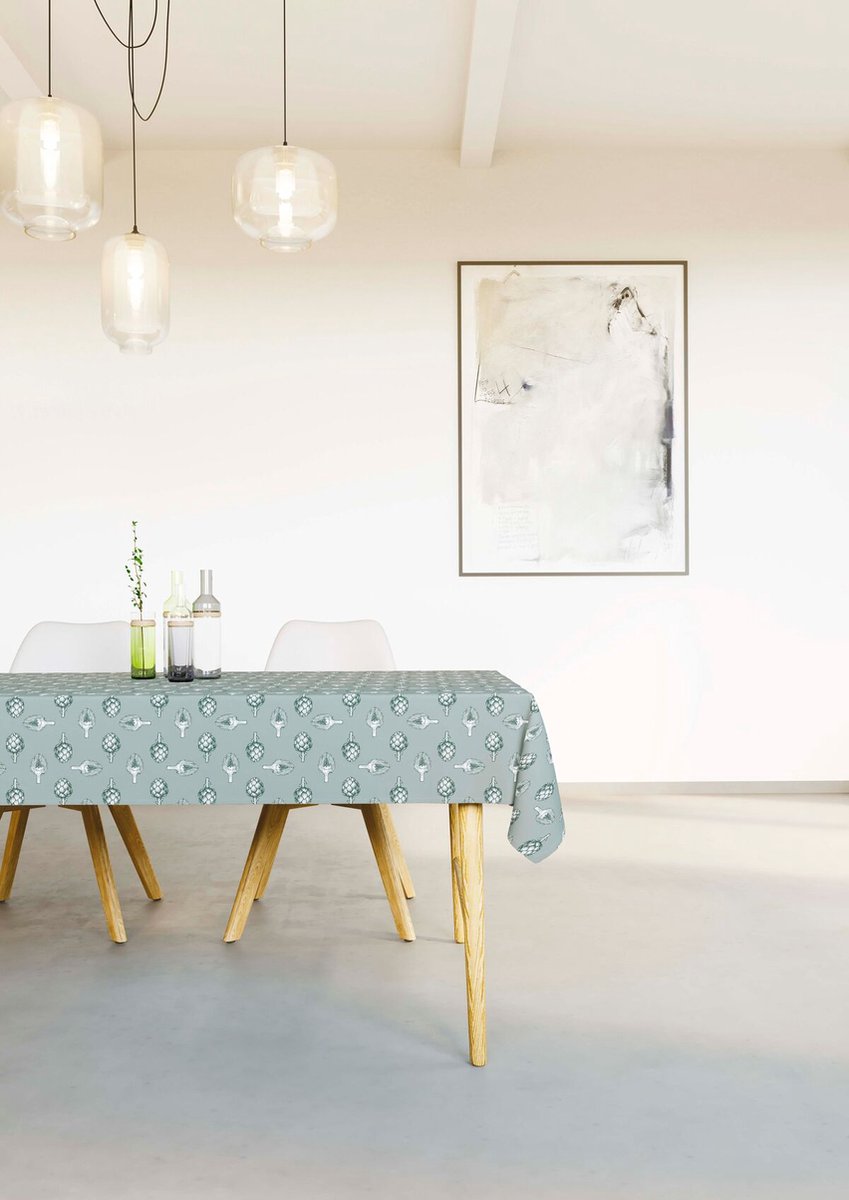 Mistral Home - Tafelkleed - Gerecycleerd - Katoen polyester - 138x240 cm - Artichok