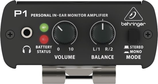 Behringer POWERPLAY P1 In-Ear Monitor Amplifier - Losse componenten
