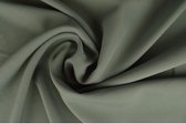50 meter texture stof - Zilvergrijs - 100% polyester