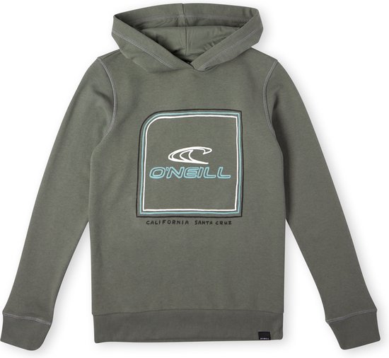 O'Neill Sweatshirts Boys CUBE Military Green Trui 176 - Military Green 60% Cotton, 40% Recycled Polyester