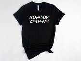 Lykke  How you doin Joey Tv show T shirt | Friends | Unisex T-shirt | Heren – Dames | Zwart | Maat M