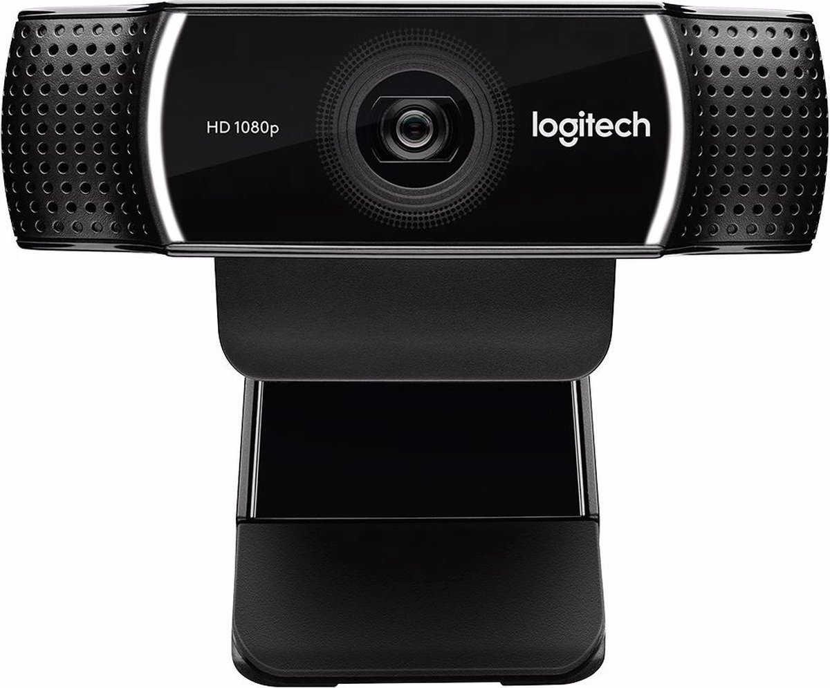 Logitech Webcam C922 Pro Stream Webcam Full HD Webcam FULL HD 1080P/30fps Zwart