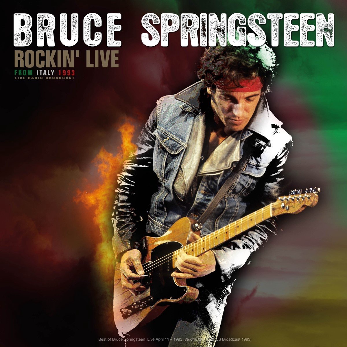 Best of Rockin' Live from Italy 1983 Live Radio Broadcast (LP) - Bruce Springsteen