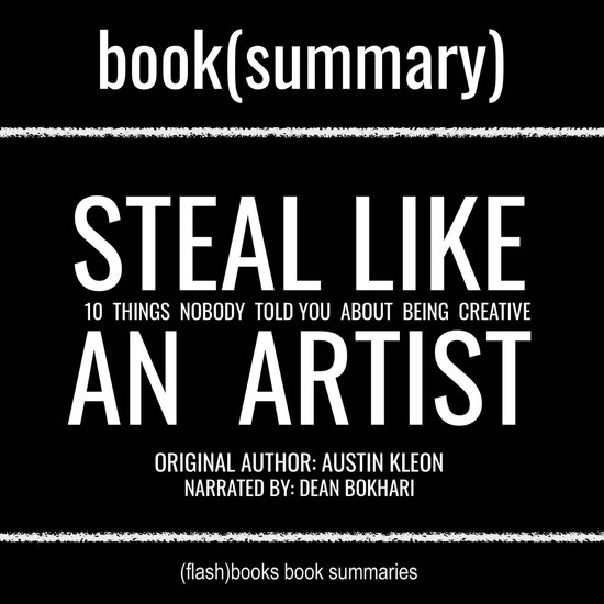 Foto: Steal like an artist by austin kleon book summary