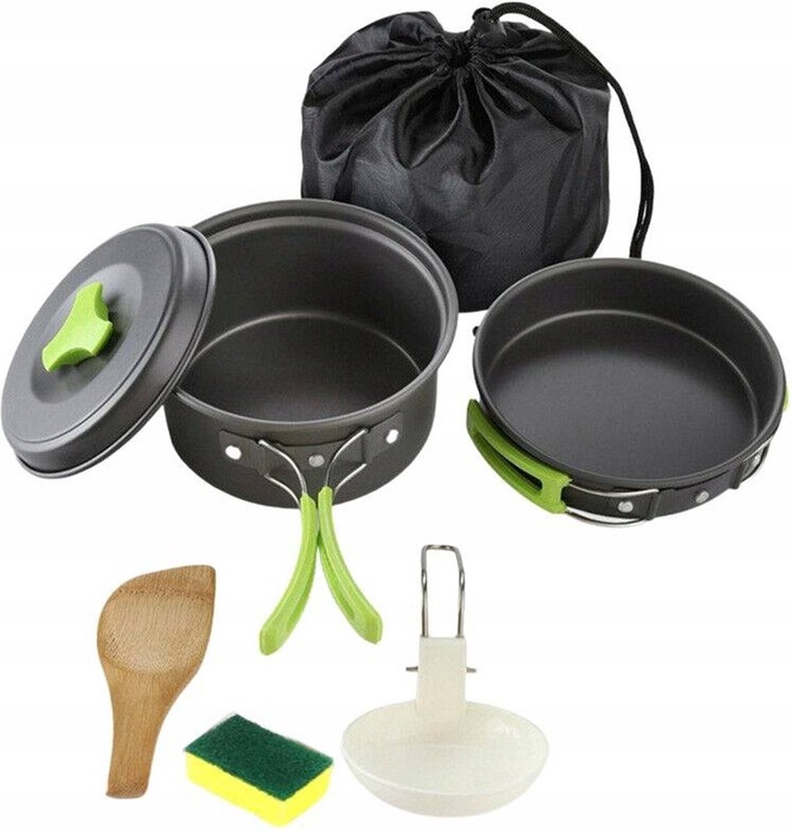 Camping Kookset 9 delig Camping Pannen Camping Koekenpan