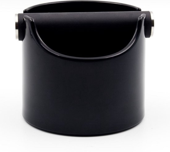 Foto: Rhino black compact knock box coffee waste bin afklopbak 