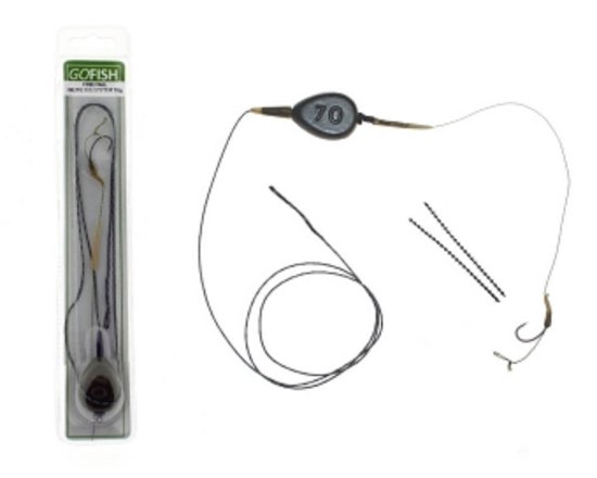 Free Fall Rig GoFish Free Fall Inline Rig System 70g Camo 70g | bol