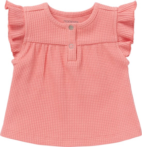 Noppies Meisjes Shortsleeve Tshirt Amiens Terra Cotta