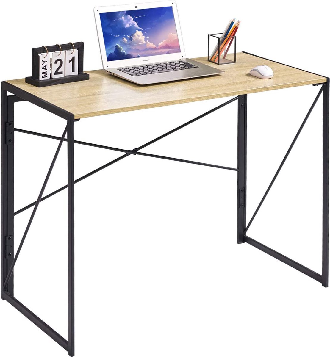 Office Des Bureau – office desk – premium kwaliteit bureau – thuiskantoor – duurzaam Beech & Black