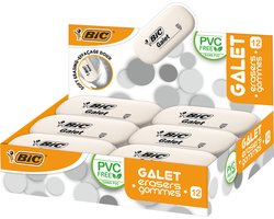 BIC Galet Gummen - Doos van 12 Stuks