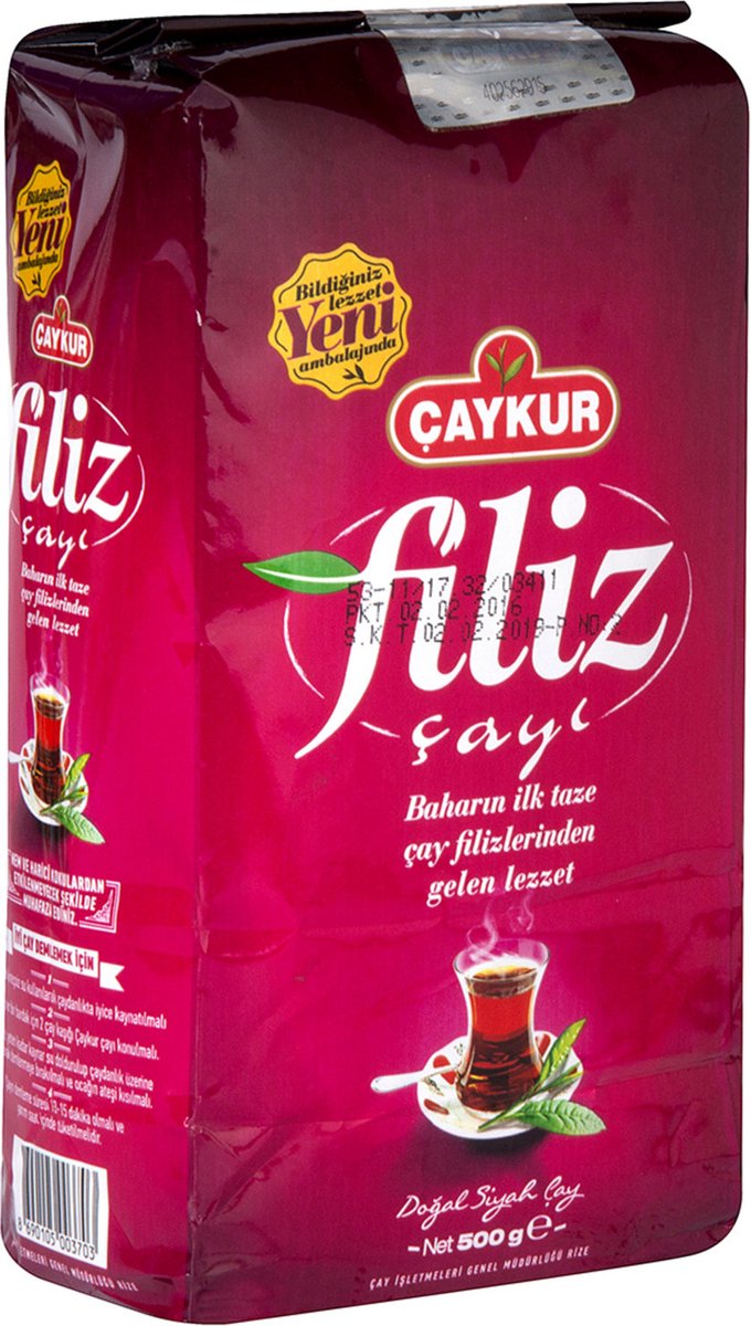 Caykur Filiz Cayi Turkse Zwarte Thee - 500 gram - Turkish Tea - Black Tea -  Traditional Black Tea - Tradisional Zwarte Thee