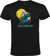 Klere-Zooi - Skate Until Dead - Zwart Heren T-Shirt - 4XL