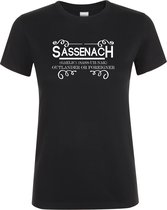 Klere-Zooi - Sassenach - Zwart Dames T-Shirt - XXL