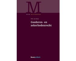 Omslag van Boom Juridische studieboeken - Goederen- & zekerhedenrecht