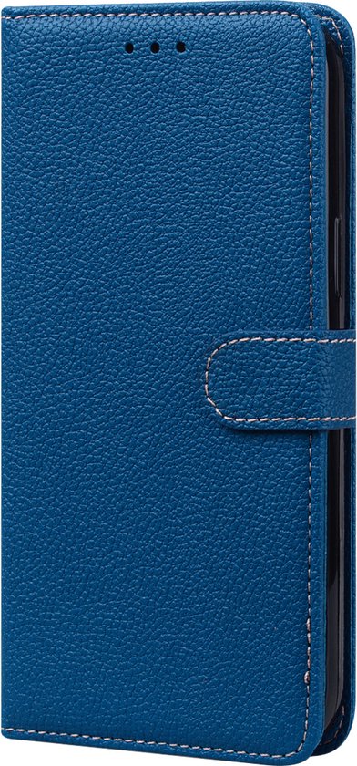 Hoesje geschikt voor Samsung Galaxy A10 - Bookcase - Koord - Pasjeshouder - Portemonnee - Camerabescherming - Kunstleer - Blauw