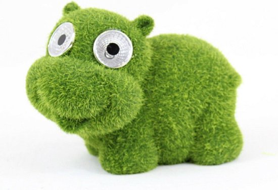 Zonne-energie Wiebelfiguur - Auto Dashboard Decoratie Met Bewegende Vinger