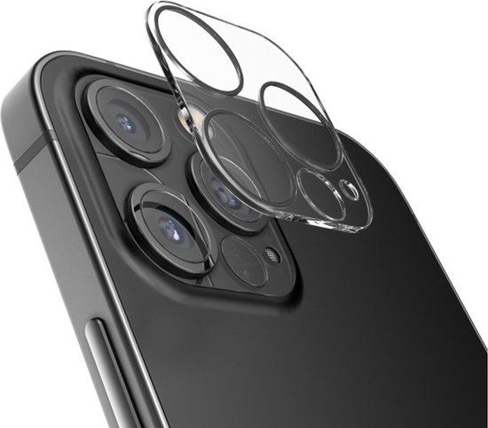 Protection Verre Trempé Pour Objectif Caméra IPhone 14/13/12/11 Pro Max - Transparent, Neuf