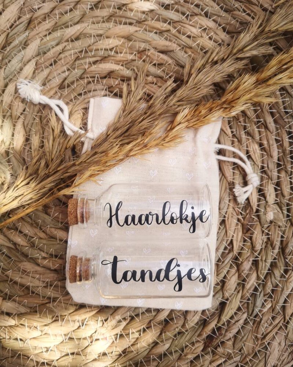 Goedkoopste Eerste haarlokje&melktandjes | In zakje | Babymusthaves | Babyshower | Kraamcadeau