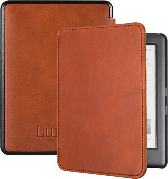 Étui De Protection En Cuir Pour Kobo Touch 2.0 (N587) - Avec Rabat Magnétique, Réveil Automatique | Noir, Anti-rayures