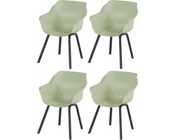 Set van 4 - Hartman Sophie Element dining armstoel - French green