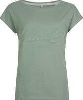 O'Neill T-Shirt Women Essential Graphic Tee Blauwgroen T-shirt M - Blauwgroen 100% Katoen