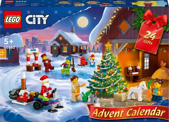 Afbeelding van LEGO City Adventskalender 2022 -  60352 speelgoed