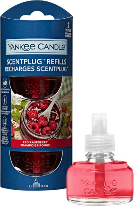 Yankee Candle Electric Scent Plug Refill Red Raspberry 2 stuks bol
