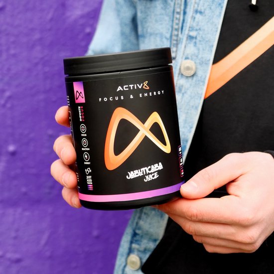 Activ8 Focus & Energy Gaming Drink Jabuticaba Juice Infinite