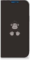 Stand Case Verjaardagscadeau Geschikt voor iPhone 14 Pro Telefoonhoesje Gorilla