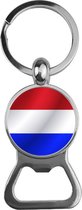 Bieropener Glas - Vlag Nederland