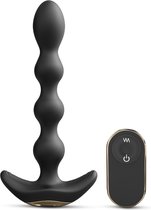 Dorcel - FLEXI BALLS Anale Vibrator Met Afstandsbediening - Zwart