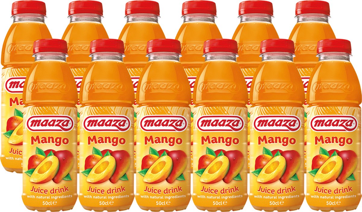 Maaza - Mango - Petfles - 12 x 0.5 liter