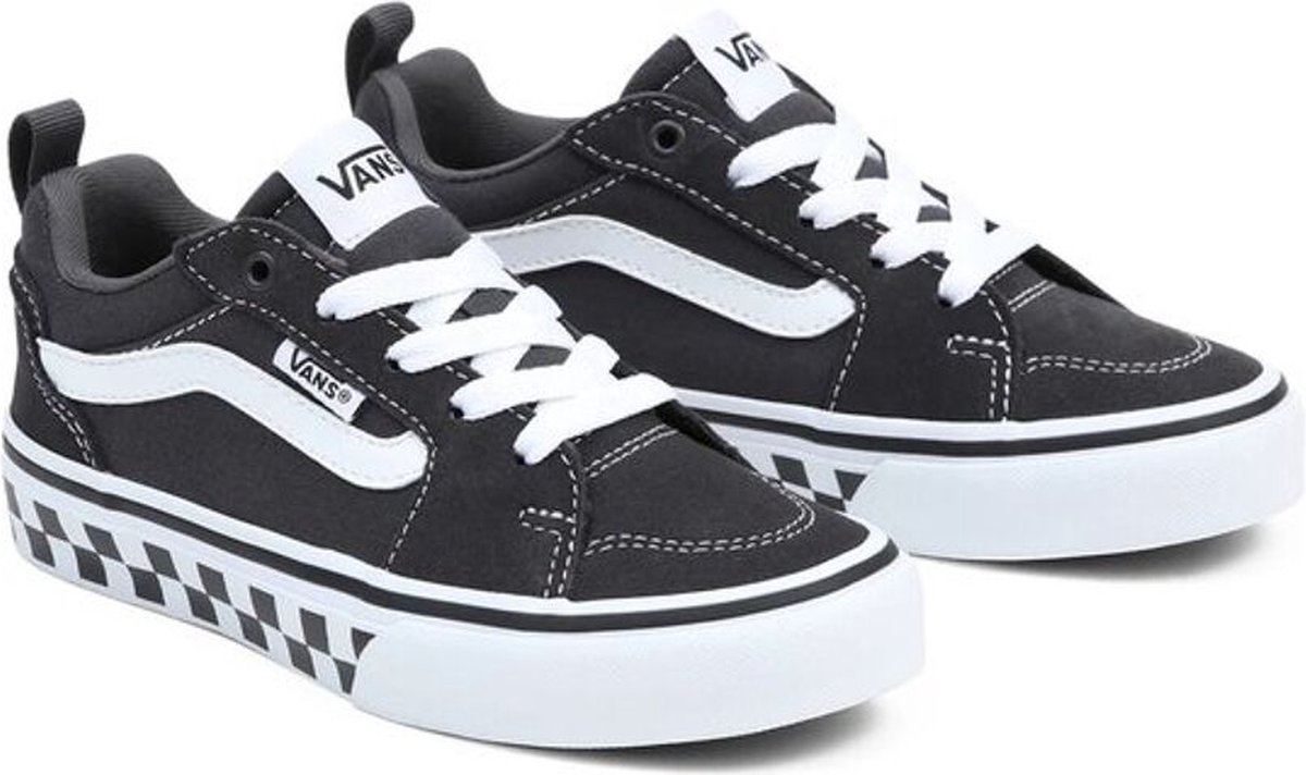 Vans Yt Filmore Checker Sidewall Asphalt Grau Grijs