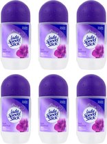 Lady Speed Deo Roller – Luxurious Freshness - Voordeelverpakking 6 x 50 ml