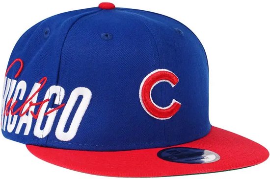 NEW ERA CHICAGO CUBS BLUE SIDEFRONT EDITION 9FIFTY SNAPBACK CAP
