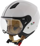 Vito Moda casque jet blanc brillant XL