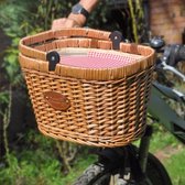 Geïsoleerde Picknickmand met Rood Ruitje - te bevestigen aan een fiets